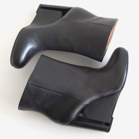 new MAISON MARTIN MARGIELA cutout wedge booties 39 1/2 - Picture 6 of 10